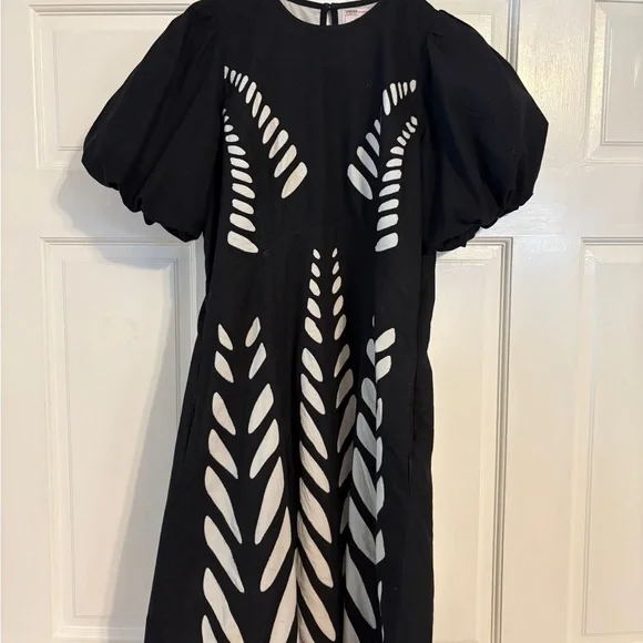 Banjanan Gracia Black and White Mini Dress - Picture 6 of 6